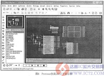 基于单片机的LED汉字显示屏的设计与Proteus仿真 www.ic72.com